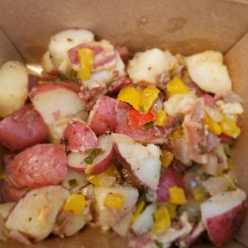 The Ham Stand - German potato salad, served warm. Very good! - Delis Near Me - Nevada City, California The Ham Stand - German potato salad, served warm. Very good! - Delis Near Me - Nevada City, California