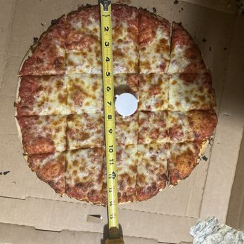Parkway Pizza - Paid for a 16" and received a 14" - Pizza Near Me - Minneapolis, Minnesota