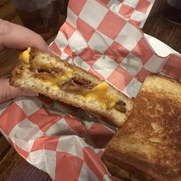 Bacon grilled cheese Bacon grilled cheese