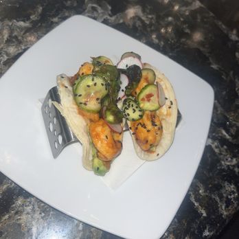 Silver Social - Korean bbq shrimp taco. - New American Near Me - Washington, DC, District of Columbia Silver Social - Korean bbq shrimp taco. - New American Near Me - Washington, DC, District of Columbia