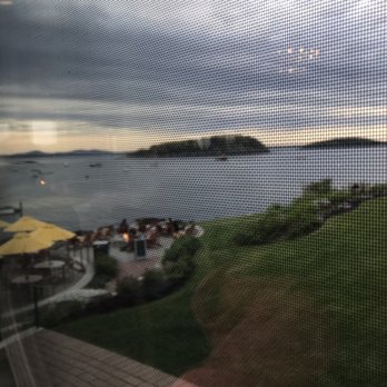 Reading Room Restaurant - Your view of bar harbor from reading room - Seafood Near Me - Bar Harbor, Maine Reading Room Restaurant - Your view of bar harbor from reading room - Seafood Near Me - Bar Harbor, Maine