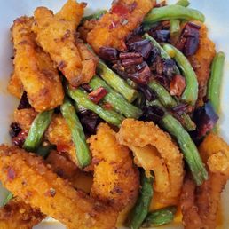 Sichuan Style Spicy & Crispy Squid