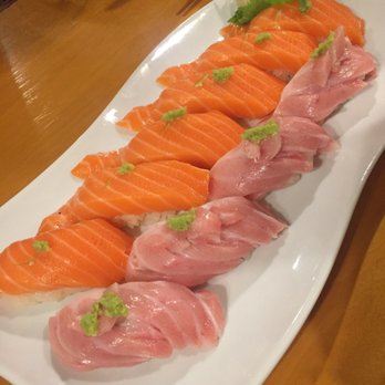 Tokkuri-Tei - Salmon and otoro - Sushi Bars Near Me - Honolulu, Hawaii Tokkuri-Tei - Salmon and otoro - Sushi Bars Near Me - Honolulu, Hawaii