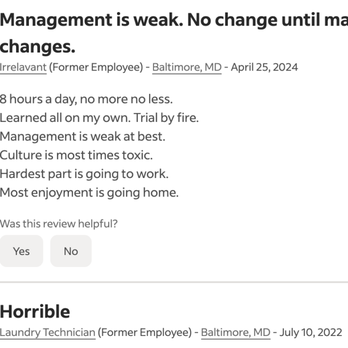 Keswick Multi-Care Center - employee reviews say it all. "Most enjoyment is going home", "Culture is toxic" - Retirement Homes Near Me - Baltimore, Maryland Keswick Multi-Care Center - employee reviews say it all. "Most enjoyment is going home", "Culture is toxic" - Retirement Homes Near Me - Baltimore, Maryland