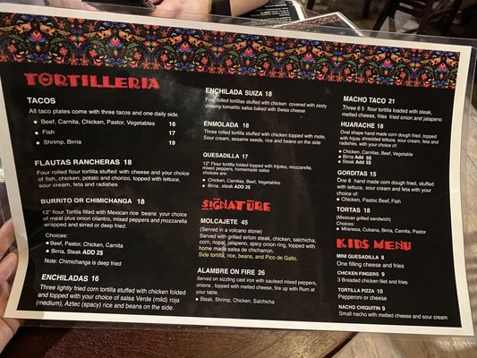 Menu photo 6 El Bocho Richmond Hill, ON