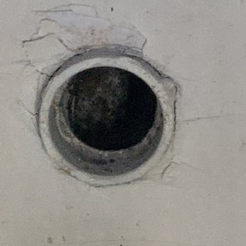 Granite World - Pipe they broke off in the wall - Countertop Installation Near Me - Conroe, Texas