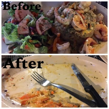 Nina Island Cuisine - Mofongo Relleno with garlic shrimp - Seafood Near Me - Culebra, Puerto Rico