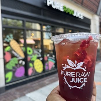 Pure Raw Juice - Renew Refresher (strawberry) - Juice Bars & Smoothies Near Me - Towson, Maryland