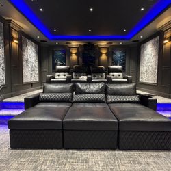 Audio/Video Systems Integration - Custom Home Theater, by AVSI, Inc
The ultimate home cinema experience.
#HomeTheaterDesign #CinemaDesign #MediaRoomDesign