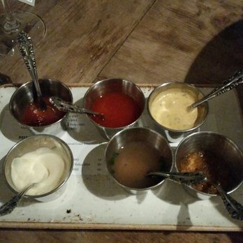 Herringbone Waikiki - 6 sauces for yacht platters - Seafood Near Me - Honolulu, Hawaii Herringbone Waikiki - 6 sauces for yacht platters - Seafood Near Me - Honolulu, Hawaii
