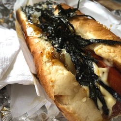 TERIMAYO: Teriyaki sauce, mayo and seaweed make for a winning combination.