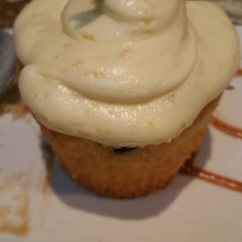 Peckish Pig - Lemon blueberry cupcake with rosemary buttercream. - Breakfast & Brunch Near Me - Evanston, Illinois
