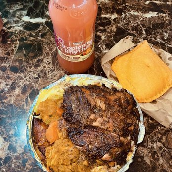Just Jerk - The Jerk & Curry Platter Beef Patty Pineapple Guava - Caribbean Near Me - Lanham, Maryland Just Jerk - The Jerk & Curry Platter Beef Patty Pineapple Guava - Caribbean Near Me - Lanham, Maryland