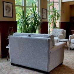 New Cassel Retirement Center - North Lounge is a cozy place for residents and visitors to visit.
