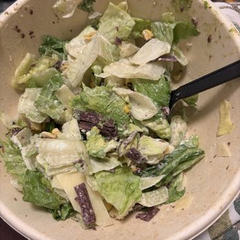 Panera Bread - Salad after mixing and taking 2 bites - Sandwiches Near Me - Wynnewood, Pennsylvania Panera Bread - Salad after mixing and taking 2 bites - Sandwiches Near Me - Wynnewood, Pennsylvania