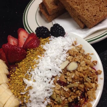 La Mesa Bistro - 1/4 Acai bowl is the PERFECT size for me. With a side of wheat toast and pb, this makes for tasty/healthy bkfst. - Cafes Near Me - La Mesa, California