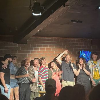 Standup Comedy Class - End of showcase curtain call. Friendship. - Performing Arts Near Me Standup Comedy Class - End of showcase curtain call. Friendship. - Performing Arts Near Me