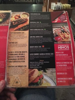 Menu photo 2 The Nada Café Monterrey, NLE Menu photo 2 The Nada Café Monterrey, NLE