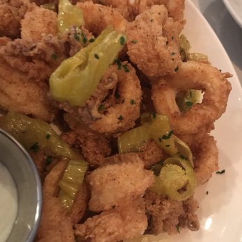 Teddy's By The Sea - Crispy Calamari Light and crispy. Great flavor. - Seafood Near Me - Carpinteria, California Teddy's By The Sea - Crispy Calamari Light and crispy. Great flavor. - Seafood Near Me - Carpinteria, California