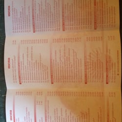 An Nam - Menu