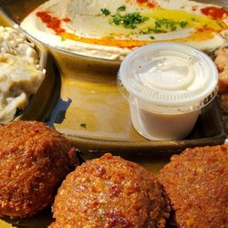 Zaytoon Grill - Zaytoon Sampler $10.99 & Cup of Tabouli $2.99 EXCELLENT