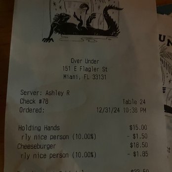 OVER UNDER - Updated March 2025 - 278 Photos & 133 Reviews - 151 E ...