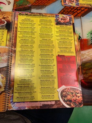 Menu photo 7 Dos Margaritas Hendersonville, TN Menu photo 7 Dos Margaritas Hendersonville, TN