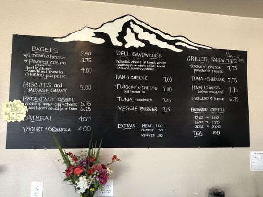 Menu photo 6 Mountain Moka of Oregon Sandy, OR