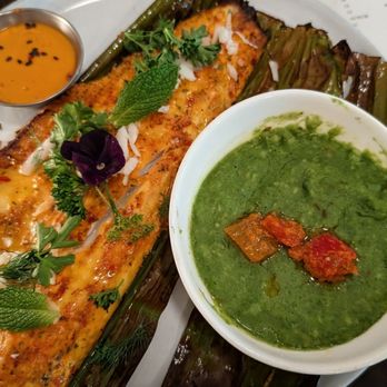 Daru - Meen Pollichathu ($28) - Cocktail Bars Near Me - Washington, DC, District of Columbia