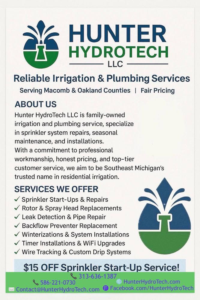 Slide of Hunter HydroTech