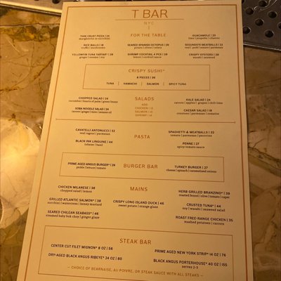 TBar by null