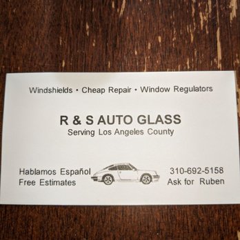 R & S Auto Glass - Fast service and the most important thing fast dry glue.... - Auto Glass Services Near Me R & S Auto Glass - Fast service and the most important thing fast dry glue.... - Auto Glass Services Near Me