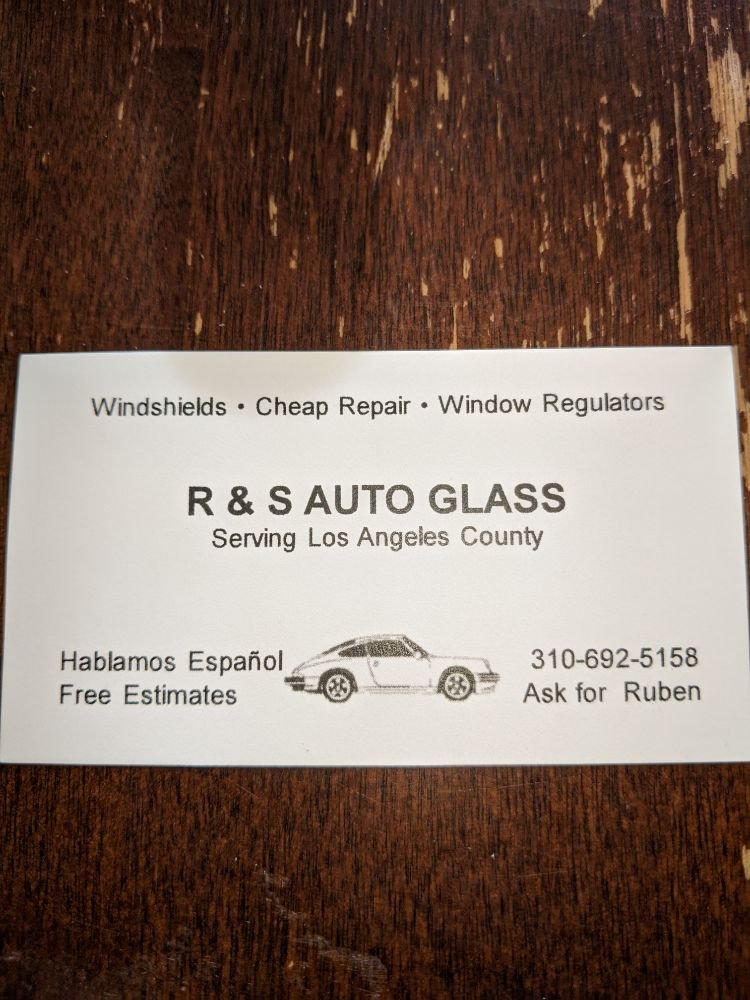 R & S AUTO GLASS Updated July 2024 12 Photos Hawthorne, California Auto Glass Services