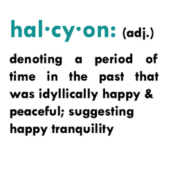 Halcyon definition