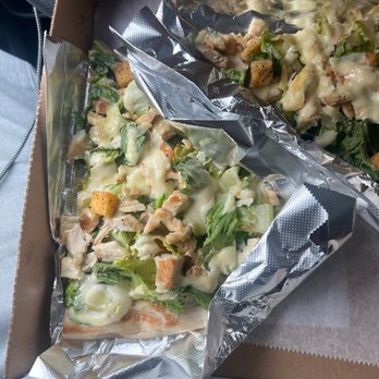 Bklyn Pizza - Chicken Cesar Salad Pizza - Pizza Near Me - Bedford-Stuyvesant, New York Bklyn Pizza - Chicken Cesar Salad Pizza - Pizza Near Me - Bedford-Stuyvesant, New York