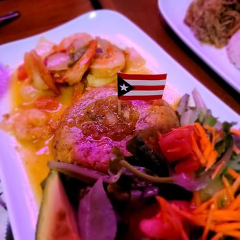 The Freakin Rican - Mofongo Con Camarones Al Ajillo/garlic shrimp mofongo. Excellent. Best of the night - Puerto Rican Near Me - Astoria, New York The Freakin Rican - Mofongo Con Camarones Al Ajillo/garlic shrimp mofongo. Excellent. Best of the night - Puerto Rican Near Me - Astoria, New York
