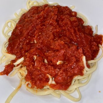 Driftwood Bistro - Kids spaghetti ( tomato sauce) - Cafes Near Me - Island, Georgia