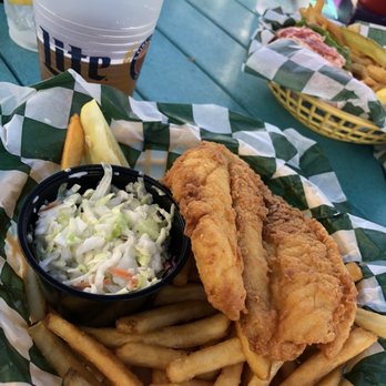 CabbyShack - Half Portion Fish and Chips - Seafood Near Me - Plymouth, Massachusetts