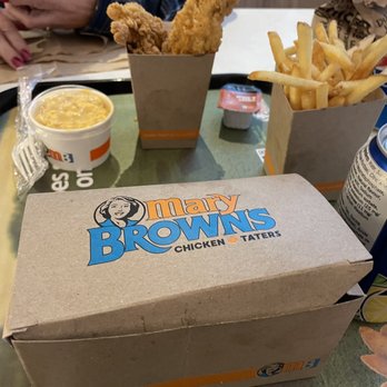 Mary Brown’s - Taters. Fries. Chicken strips. Macaroni salad. 2 pops. - Chicken Wings Near Me - Port Moody, British Columbia