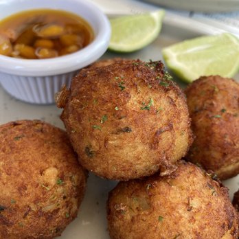 Little Brazil - Bolinho de Bacalhau - Codfish croquettes - Brazilian Near Me - Miami Beach, Florida