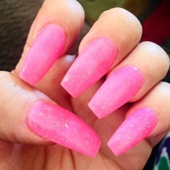 Nail Garden Salon - Beautifully crafted coffin shaped nails - Nail Salons Near Me - Phoenix, Arizona