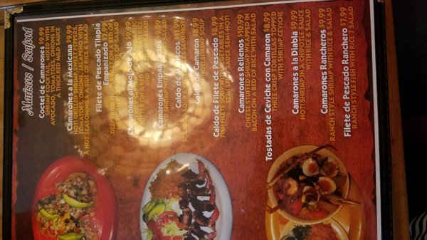 Menu photo 3 La Justicia Restaurant McAllen, TX