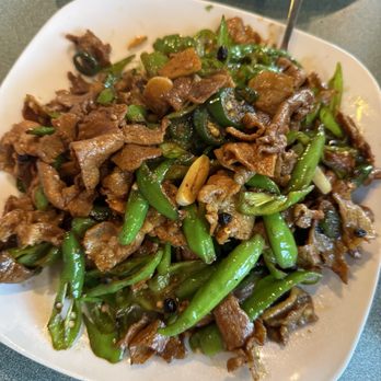 Asian Kitchen - Stir Fried Pork Hunan Style - Chinese Near Me - Durham, North Carolina