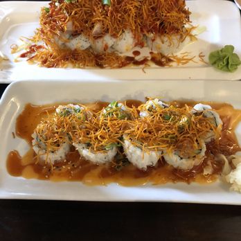 Mega Sushi - Austin & spicy mad salmon roll - Sushi Bars Near Me - Coquitlam, British Columbia