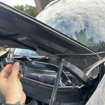 Dent Dr - Cut wires for windshield wiper fluid. - Mobile Dent Repair Near Me - Plano, Texas Dent Dr - Cut wires for windshield wiper fluid. - Mobile Dent Repair Near Me - Plano, Texas