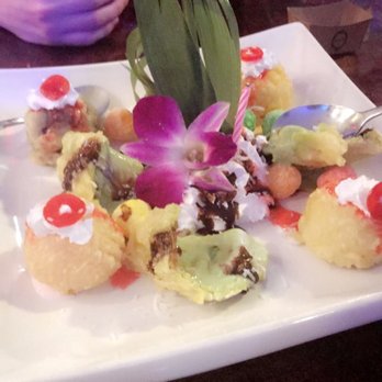 Sake Sushi - Birthday ice cream plate:) - Korean Near Me - Lompoc, California Sake Sushi - Birthday ice cream plate:) - Korean Near Me - Lompoc, California