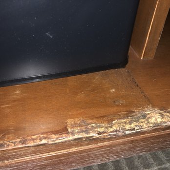 Hotel del Coronado, Curio Collection by Hilton - Damaged entertainment cabinet - Coronado, CA