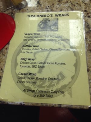 Menu photo 3 Tuscanero's Pizza Danbury, CT Menu photo 3 Tuscanero's Pizza Danbury, CT