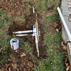 Performance Lighting & Irrigation - Finished repairs of the irrigation line