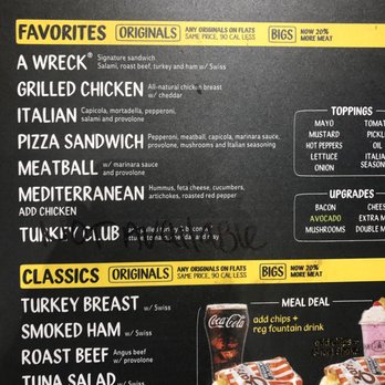 Potbelly - Menu. - Sandwiches Near Me - Evanston, Illinois